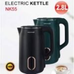 2.8L Novena NK55 Electric Kettle | Double Wall Insulation with Cordless 360° Swivel Base & Auto Shut-Off | MNK SHOP - Image 6
