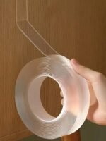 3 Meter Heavy Duty Transparent Nano Magic Tape | Double Sided Washable Adhesive Tape | MNK SHOP - Image 4