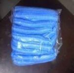 50 Pieces Blue Disposable Non-Woven Bouffant Cap | Hair Net Cap for Hospital, Kitchen & Food Use | MNK SHOP - Image 5