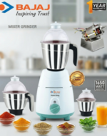 Bajaj Hotel King Mixer Grinder | 3 Stainless Steel Jars | Heavy Duty High-Speed Motor for Grinding & Blending | MNK SHOP - Image 6