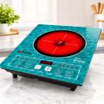 1 Piece Mflix MIC-C3 2200W Inverter Infrared Cooker | 6mm Crystal Glass & Full Touch Control | MNK SHOP - Image 2