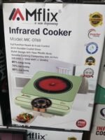 1 Piece Mflix MIC-DT69 2500W Infrared Cooker | 6mm Crystal Glass with Touch & Manual Knob Control | MNK SHOP - Image 3